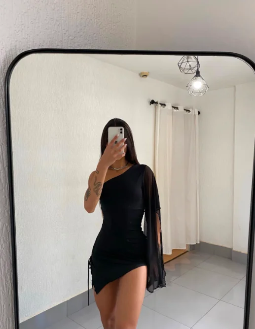 Vestido Ayla Preto